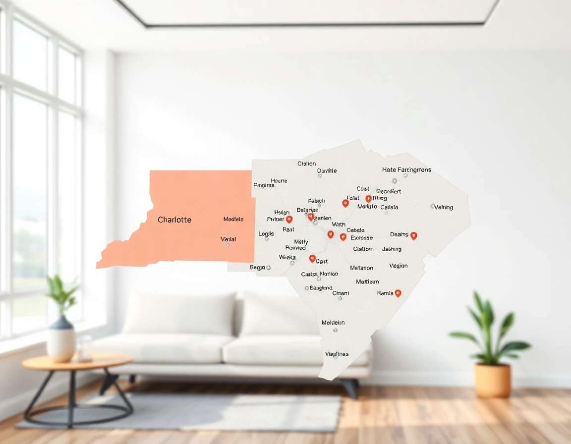 Water Damage Service Areas Map